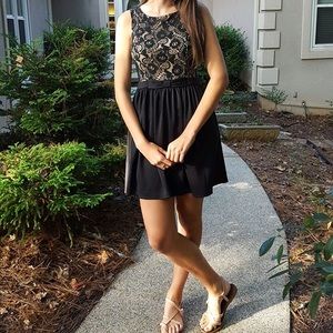 🥀 BLACK AND NUDE FORMAL DRESS 🥀